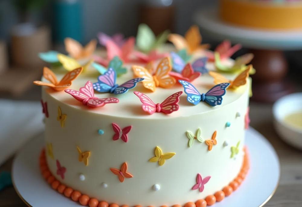 decorated cake