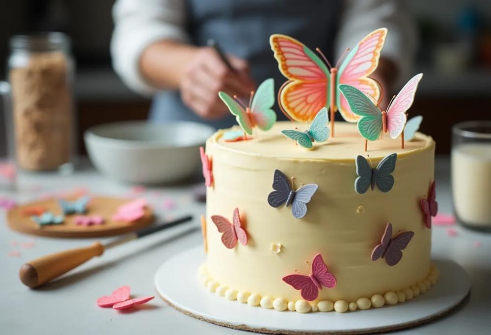 decorated cake