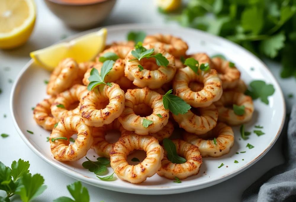 grilled calamari
