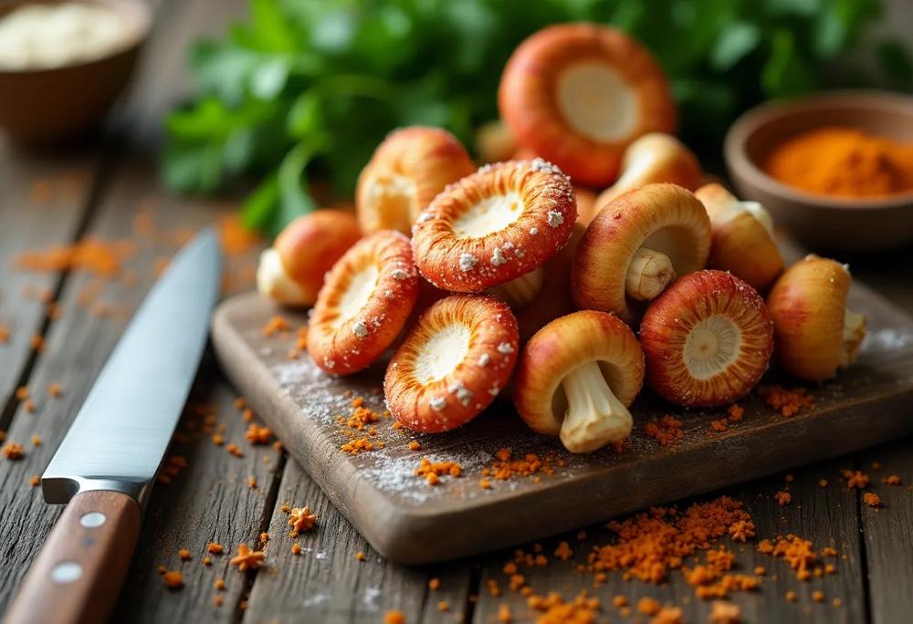 mushroom prep