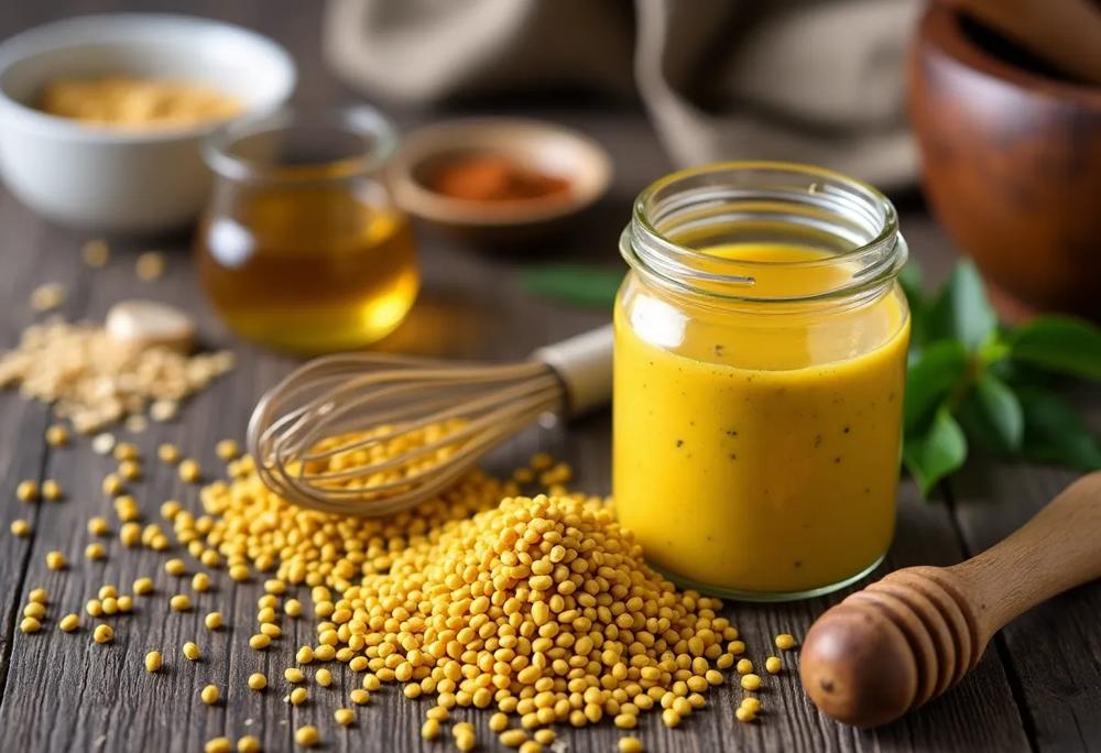 mustard making