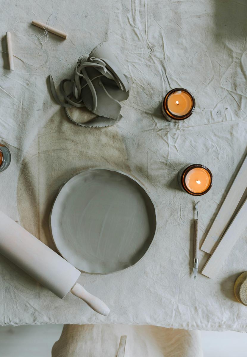 pottery making