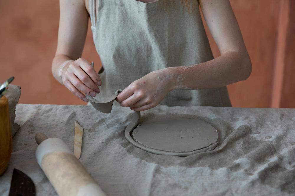 pottery making