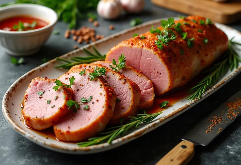 roasted karkówka