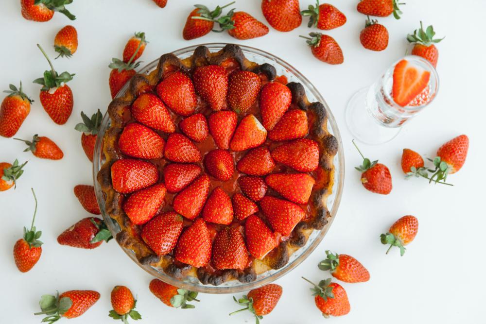 strawberry topping