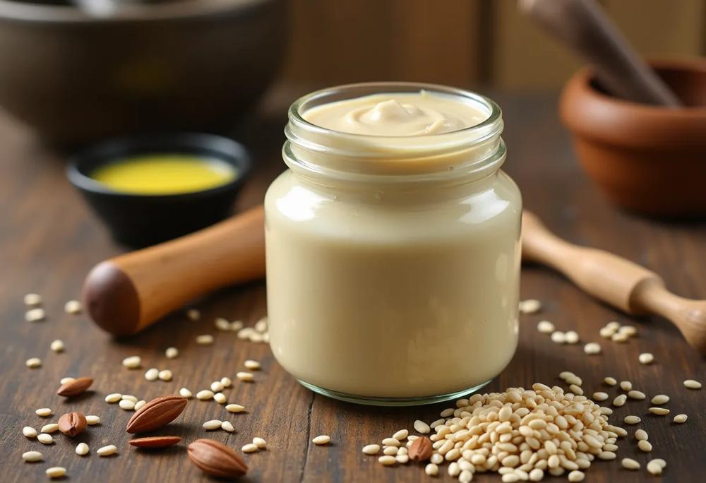 tahini jar